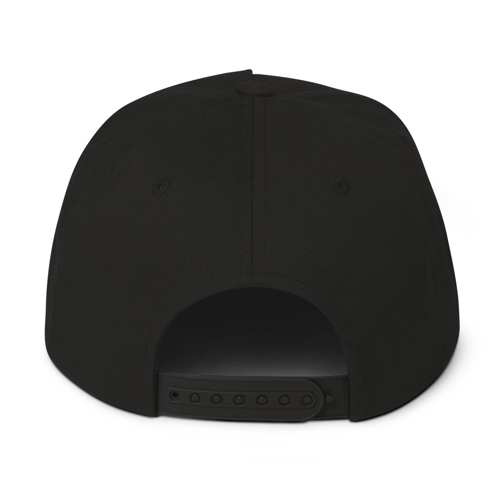 JML Flat Bill Cap - Black - Image 4
