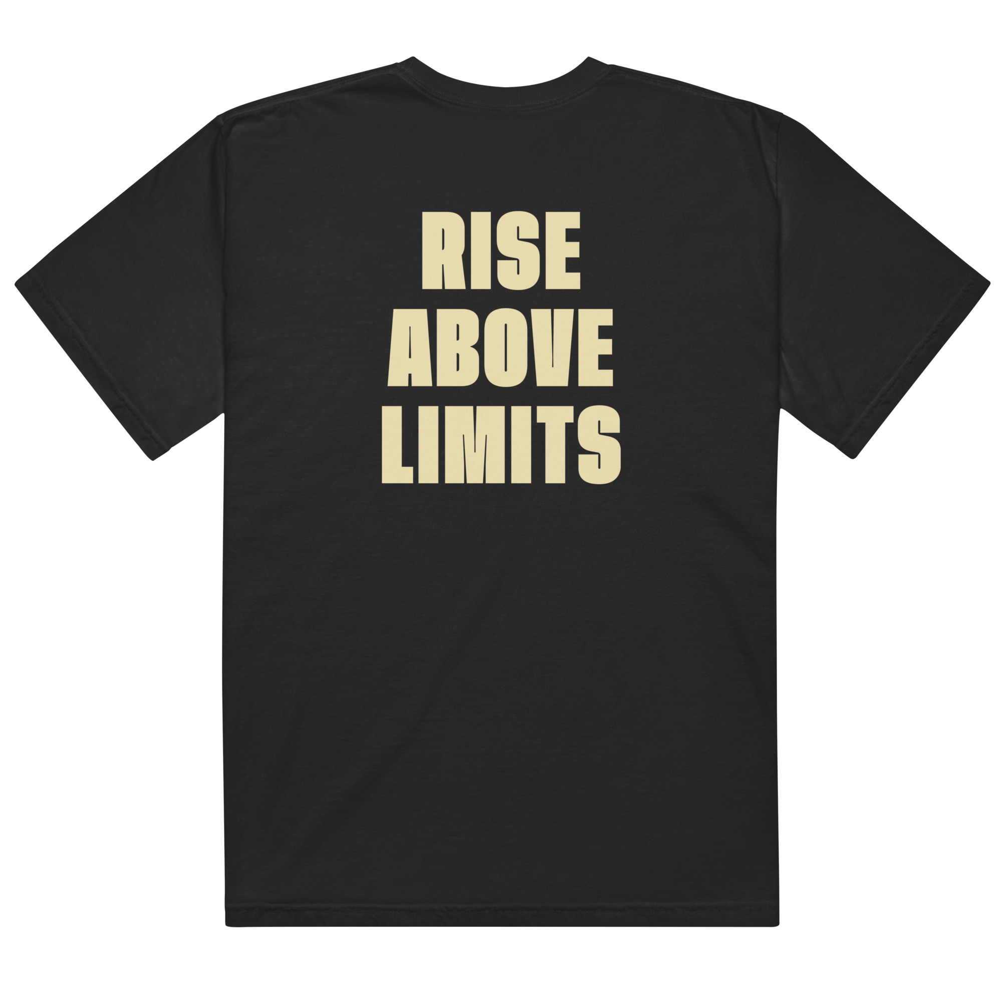 JML Rise Above Limits (small logo) - Black