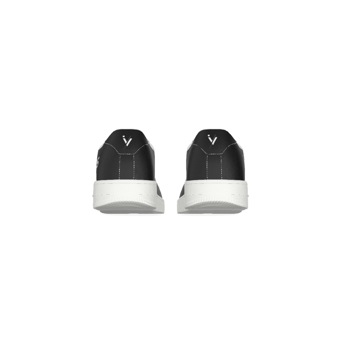 iVibeKicks - Men's Air Force Shoes - Black - Image 5
