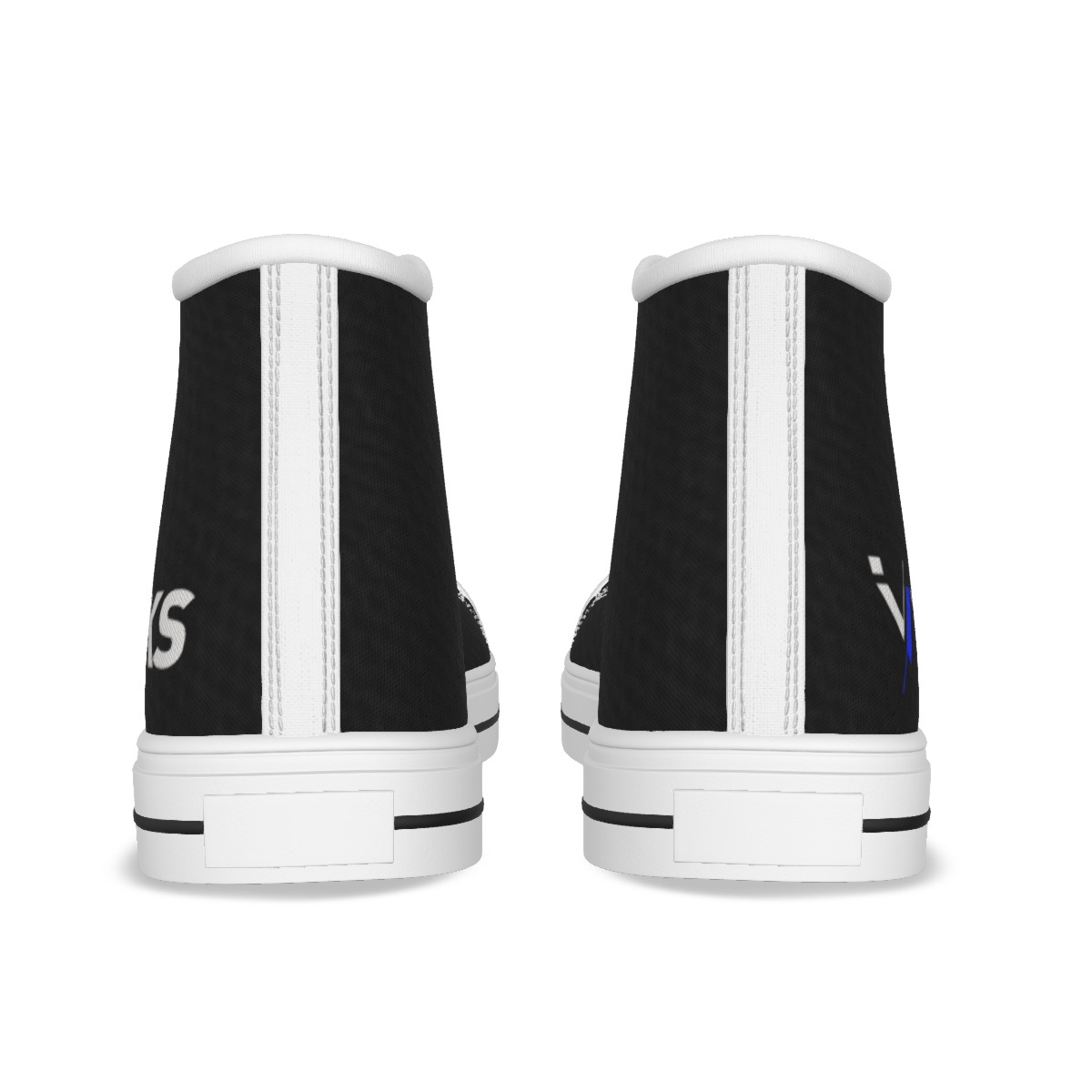 iVibeKicks - Women's Canvas Shoes - Black - Image 5