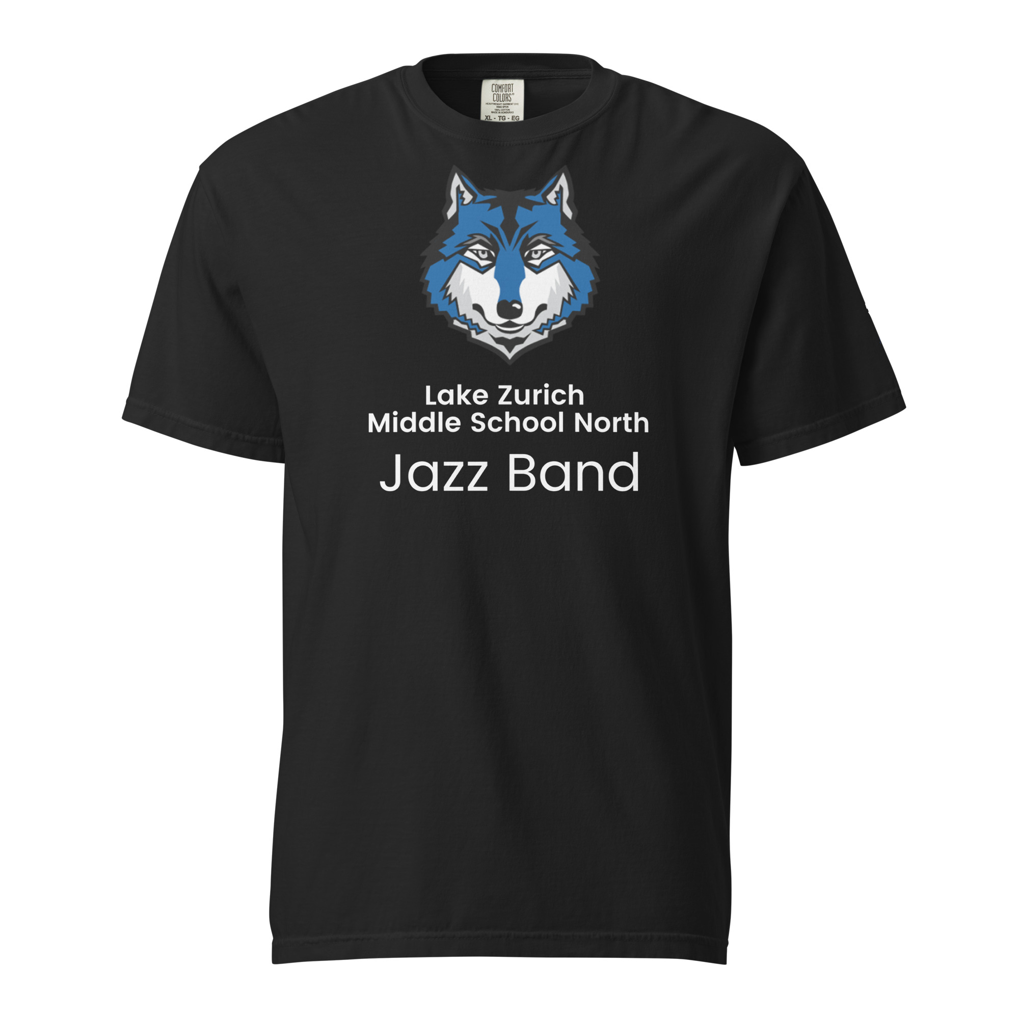 Lake Zurich Jazz Band t-shirt – Black