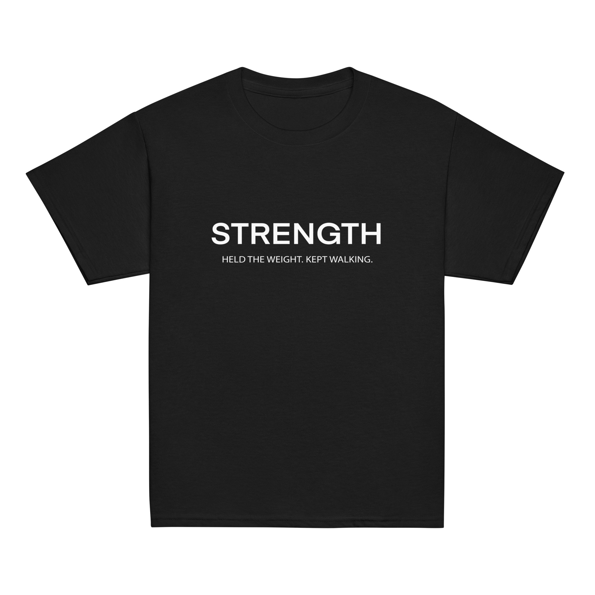 Strength Youth T-Shirt - Black