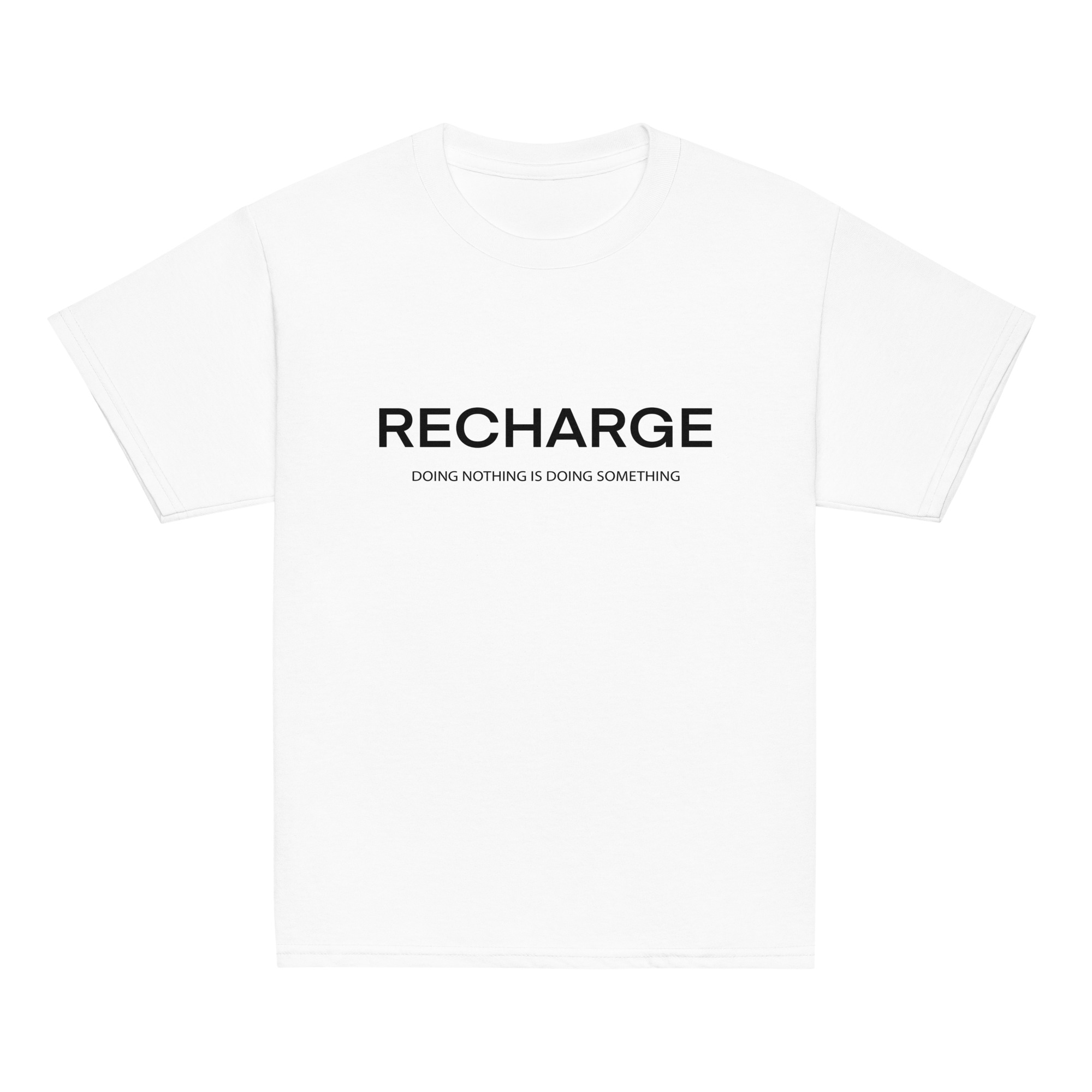 Recharge Youth T-shirt - White