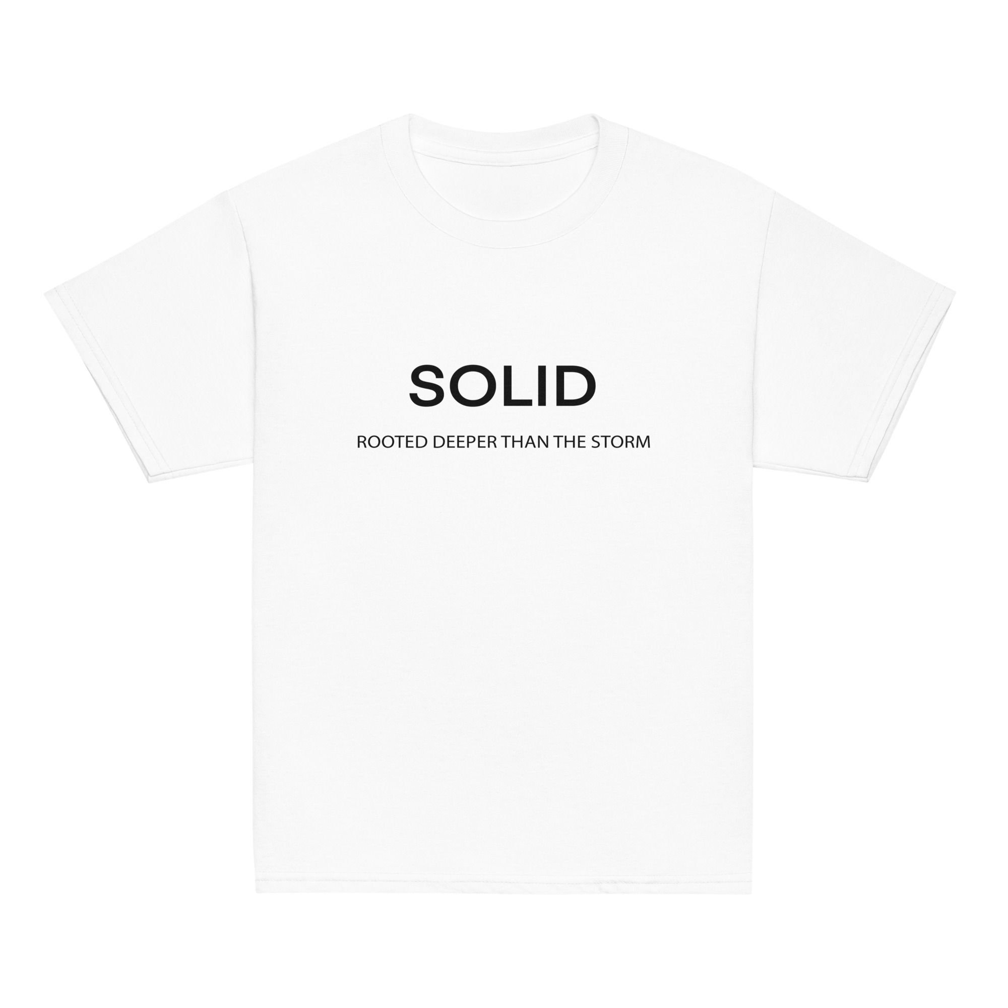 Solid Youth T-Shirt – White