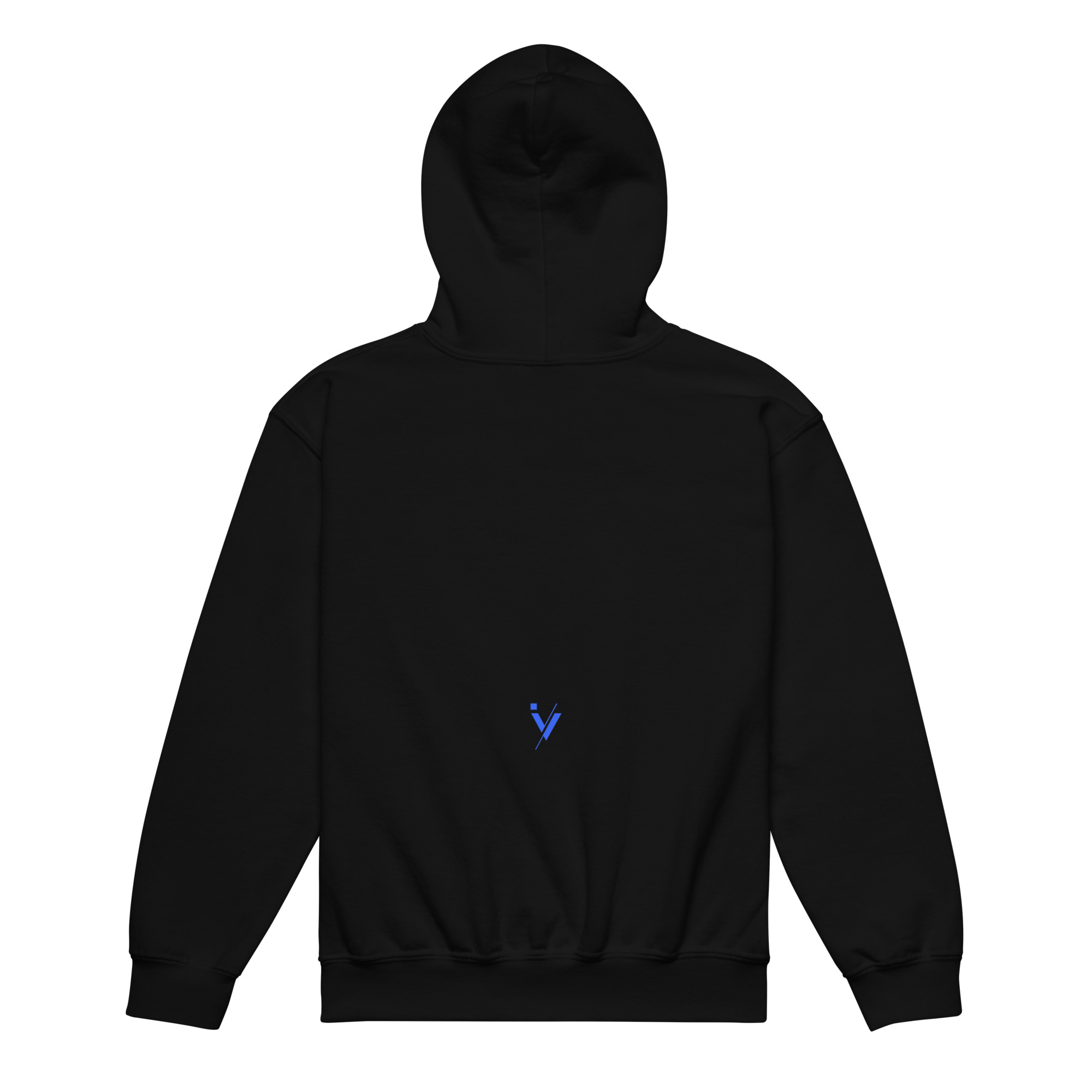 iVibeKicks – Youth Hoodie | Blue - Image 2