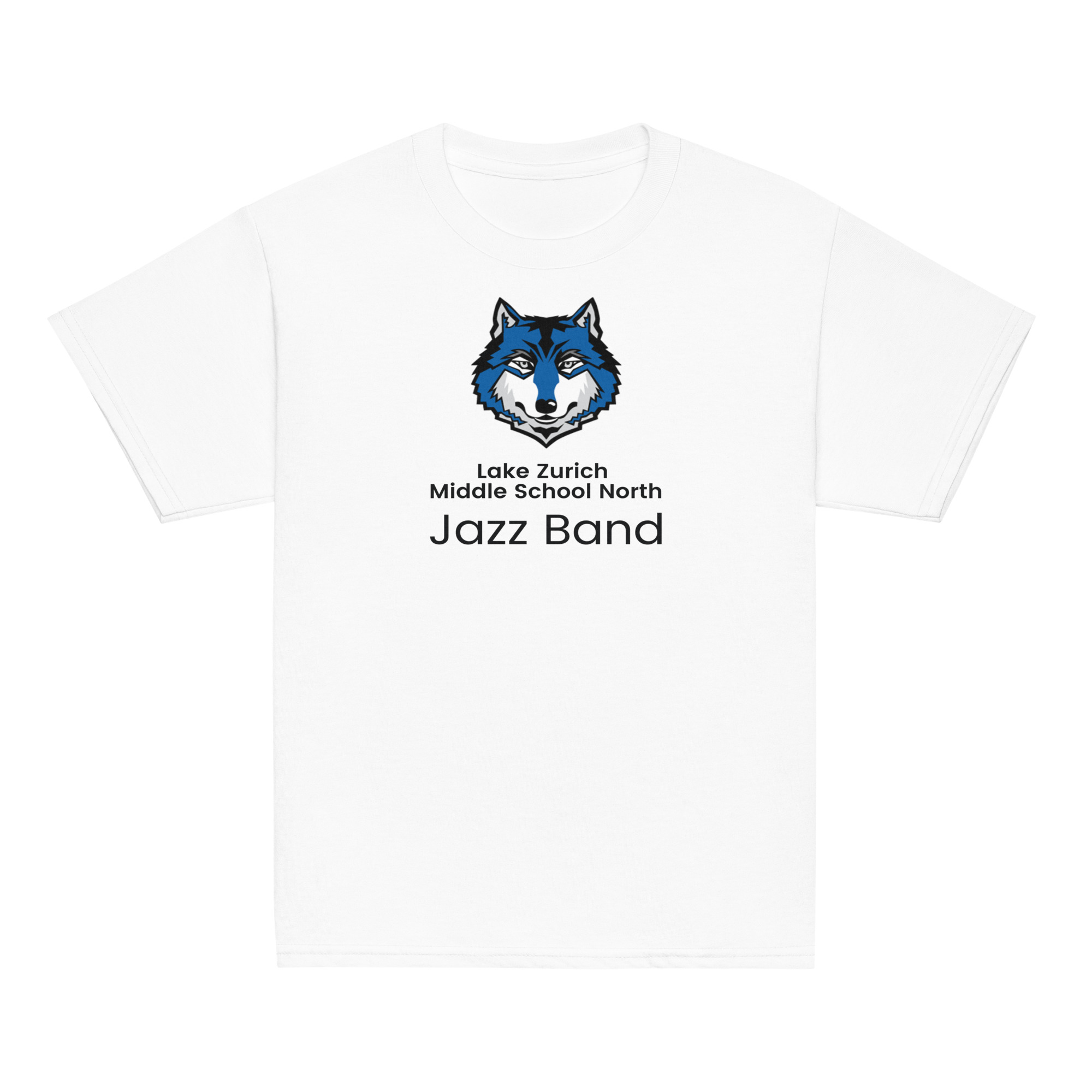 Lake Zurich Jazz Band Youth classic tee - White