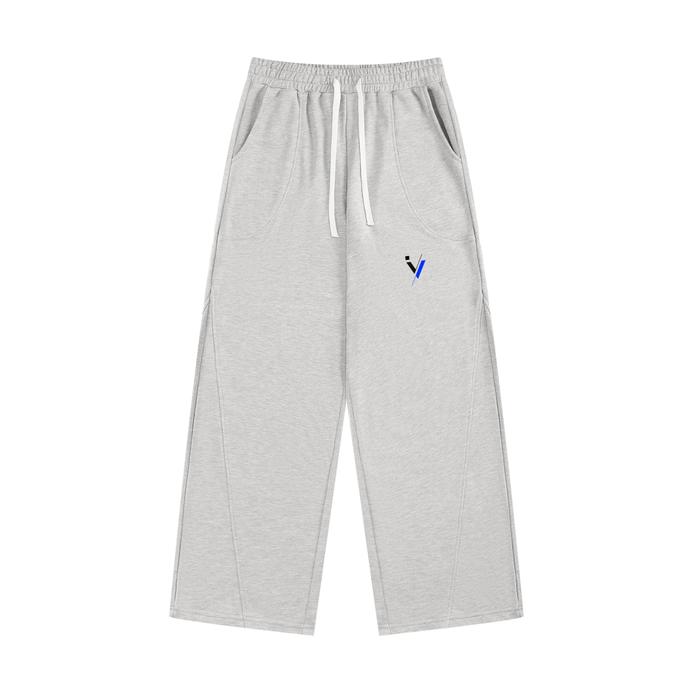 iVibeKicks Women's Wide Leg Sweatpants - Gray