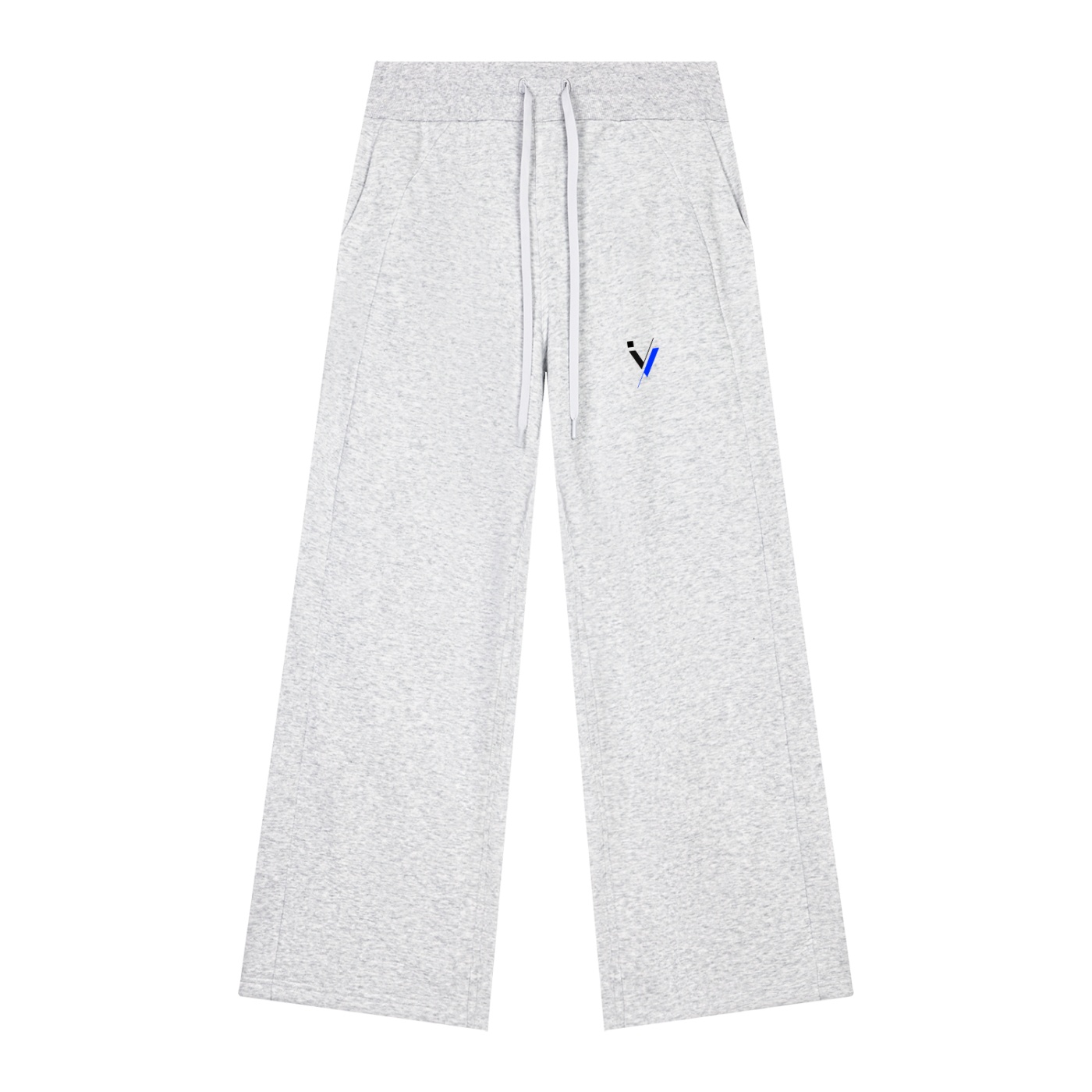 iVibeKicks Women's Wide Leg Fleece Sweatpants - Gray