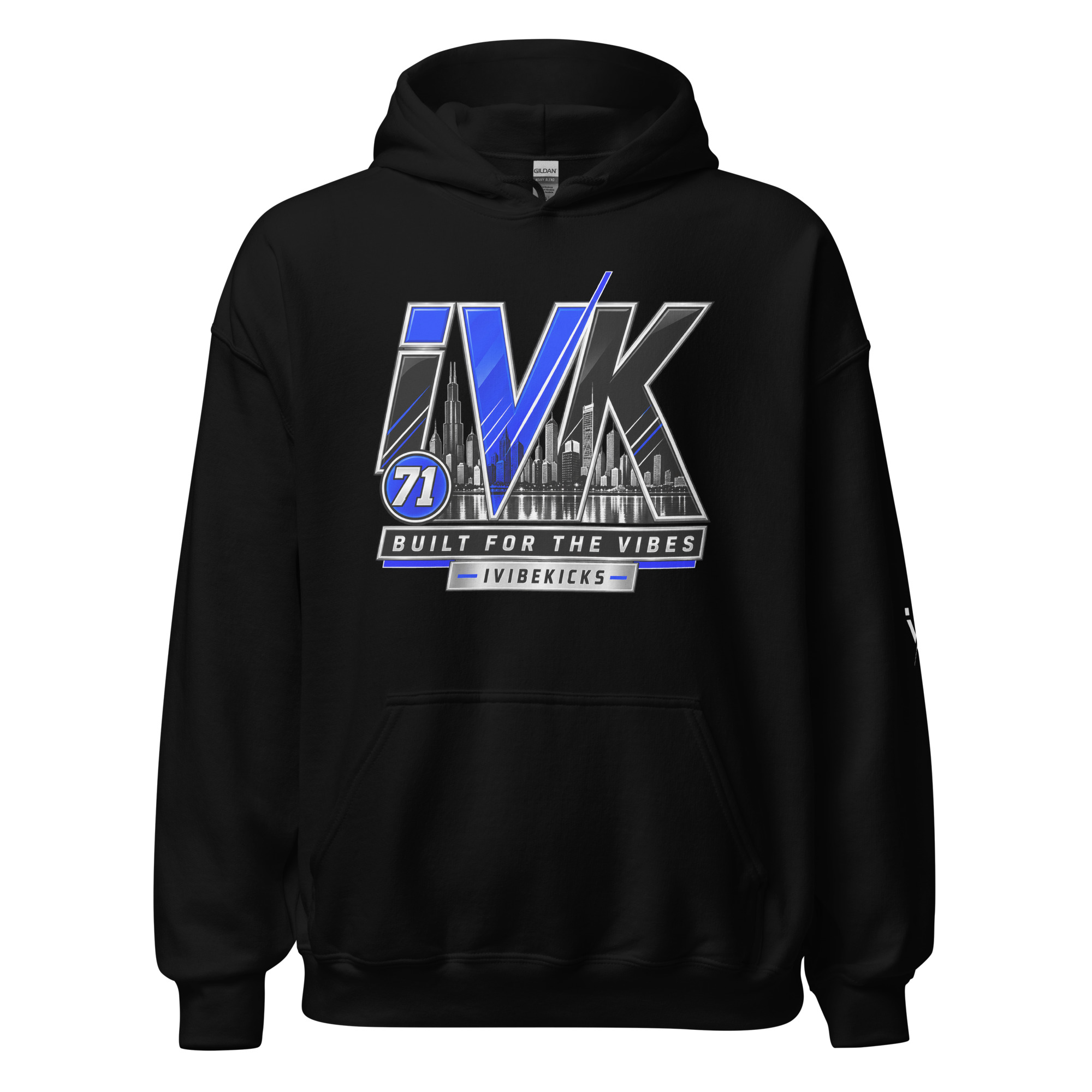 iVibeKicks 71 City Hoodie - Black