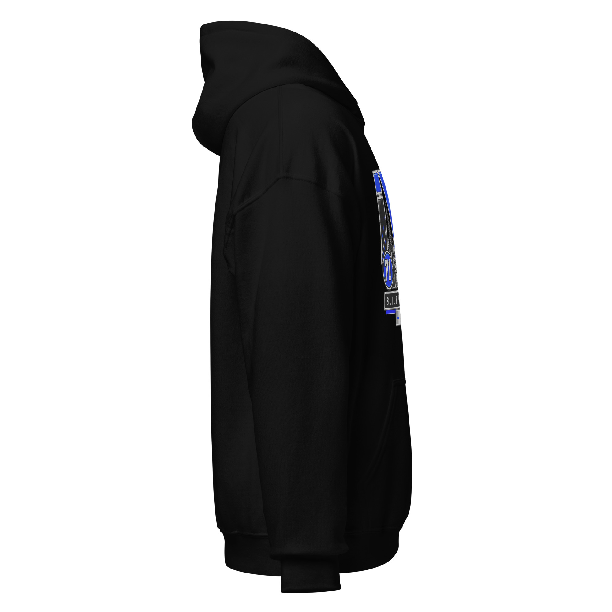 iVibeKicks 71 City Hoodie - Black - Image 4