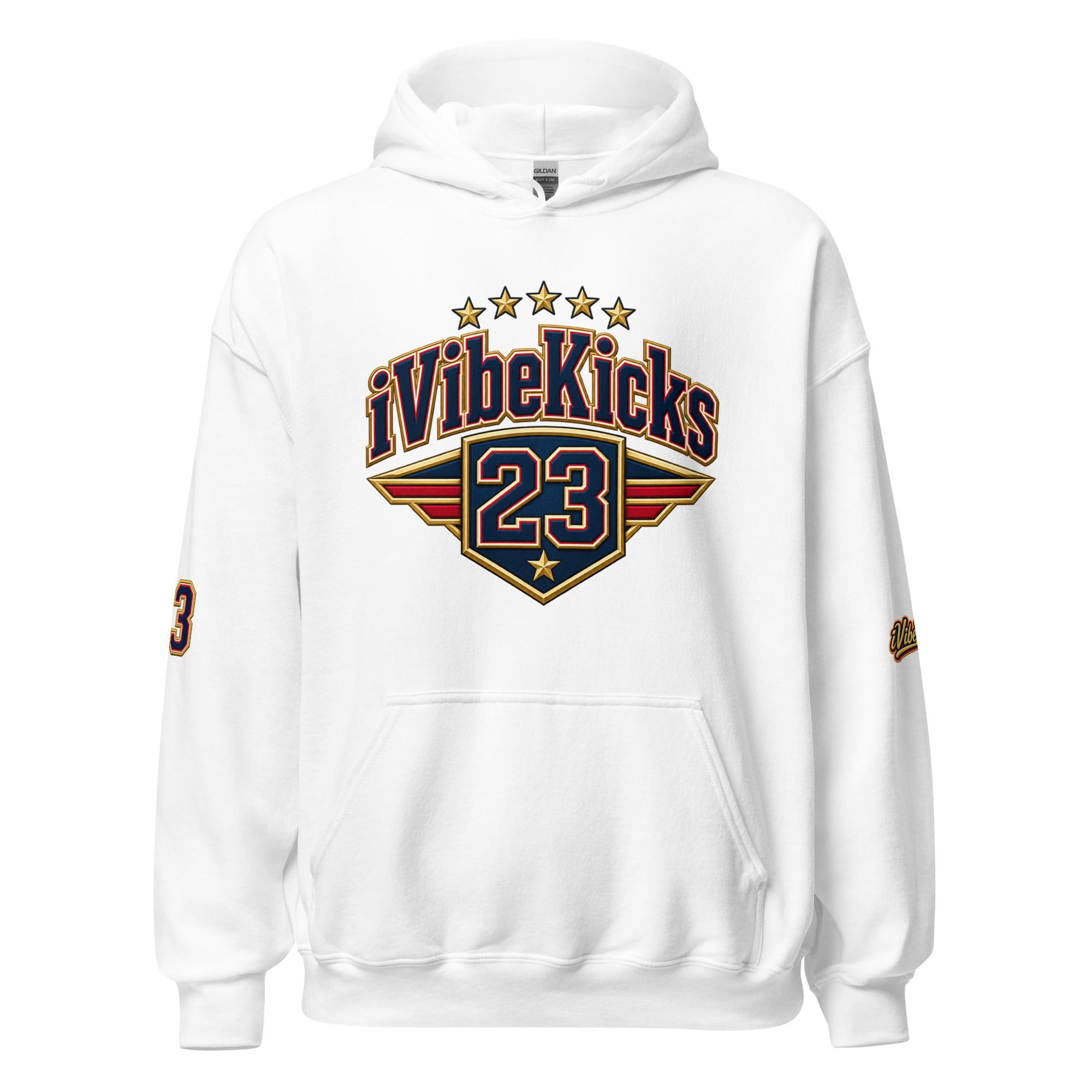 iVibeKicks 23 hoodie – White
