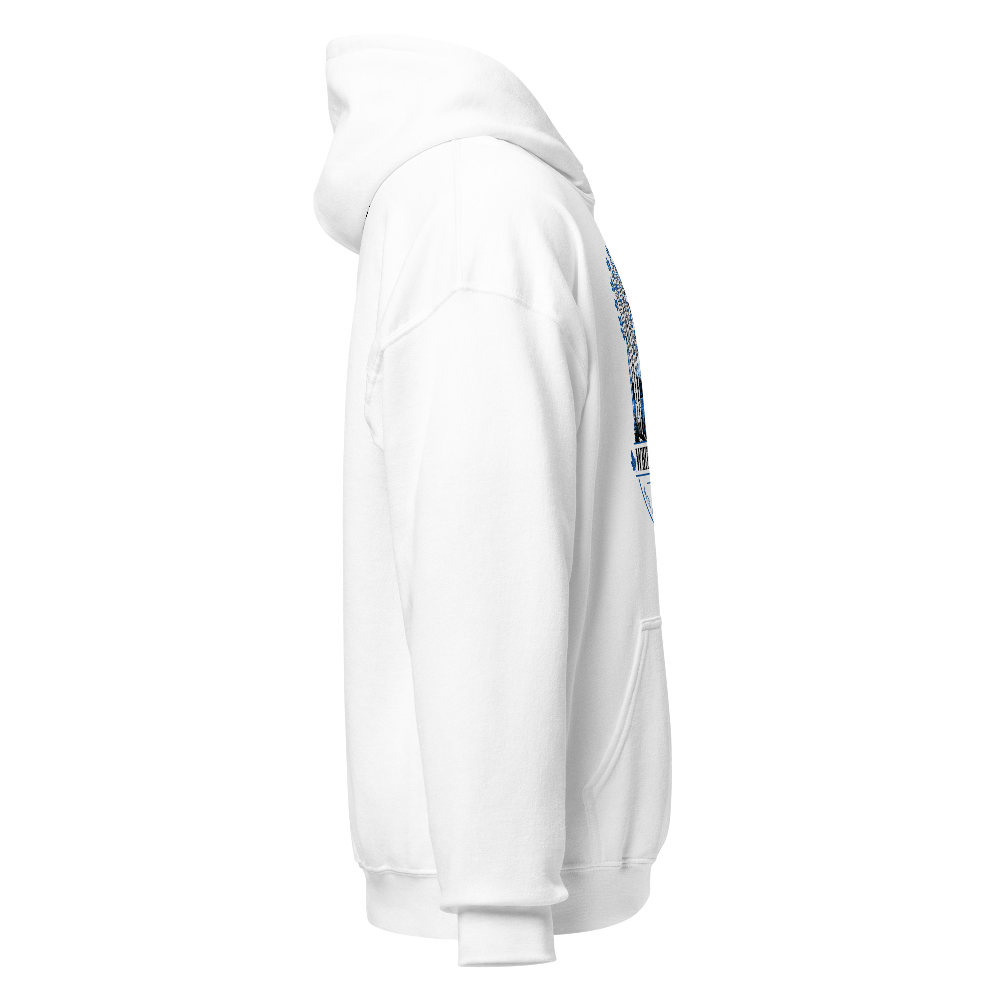 White Birch Lakes Hoodie - White - Image 4
